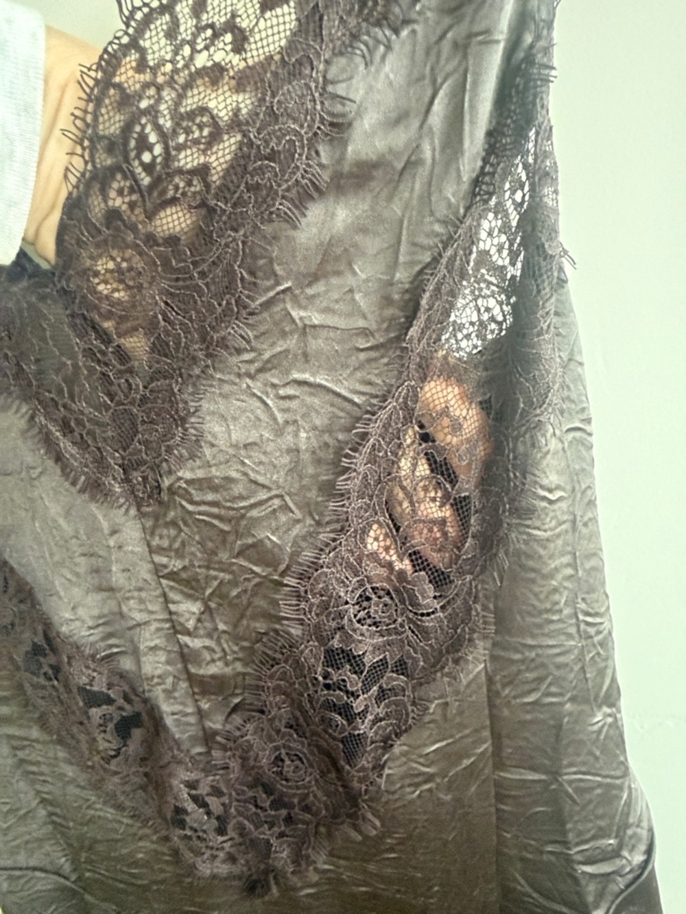 Free People Dark Brown/Fudge Maybe Forever Maxi Dress - Picture 5 of 5